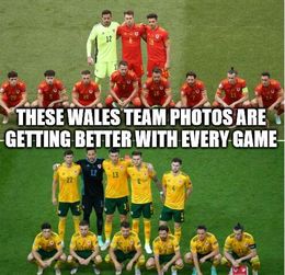 Wales team memes