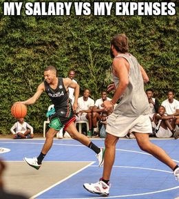Salary vs memes