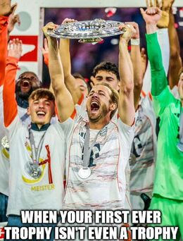 Even a trophy memes