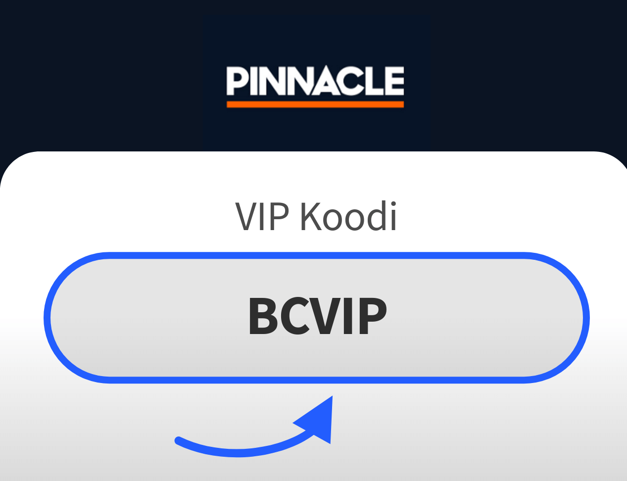 Pinnacle VIP Koodi