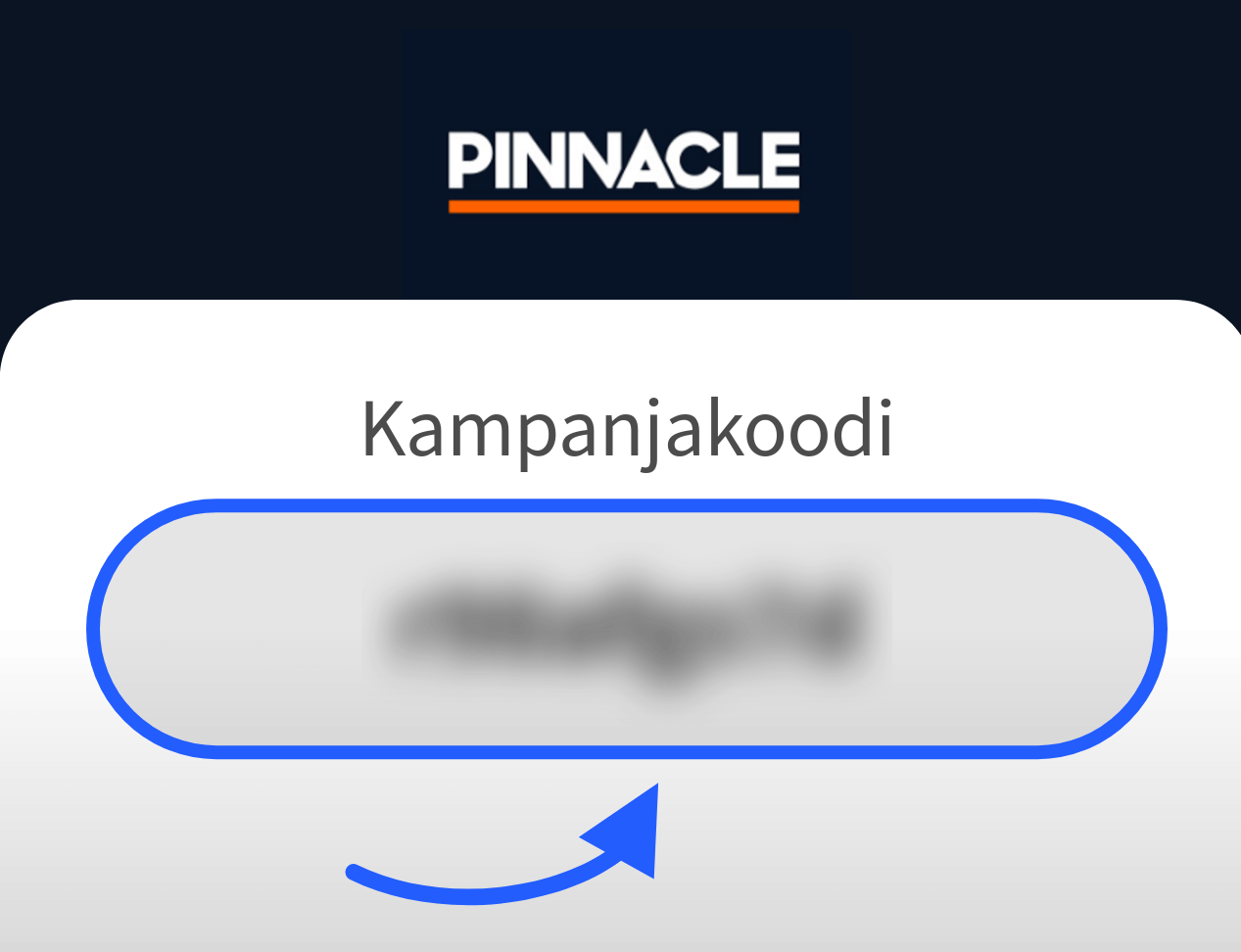 Pinnacle kampanjakoodi