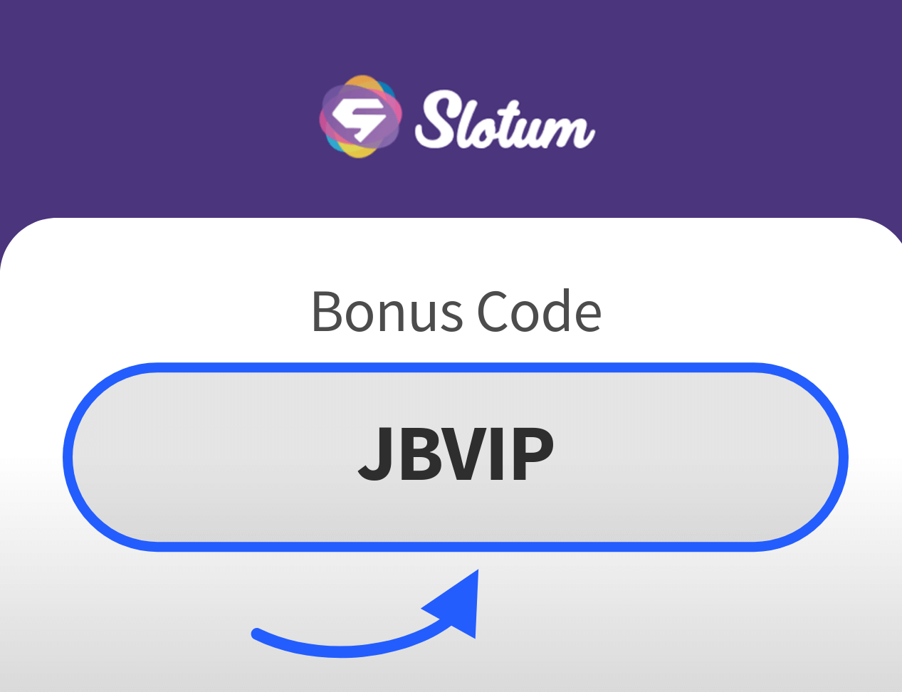 Slotum Casino Bonus Code