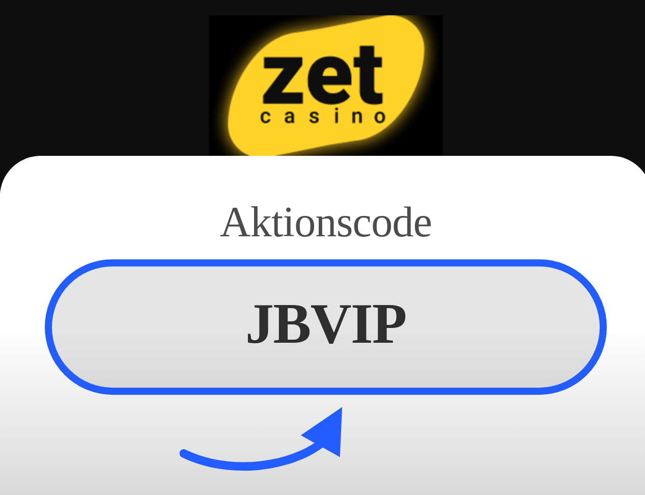 Zet Casino Aktionscode