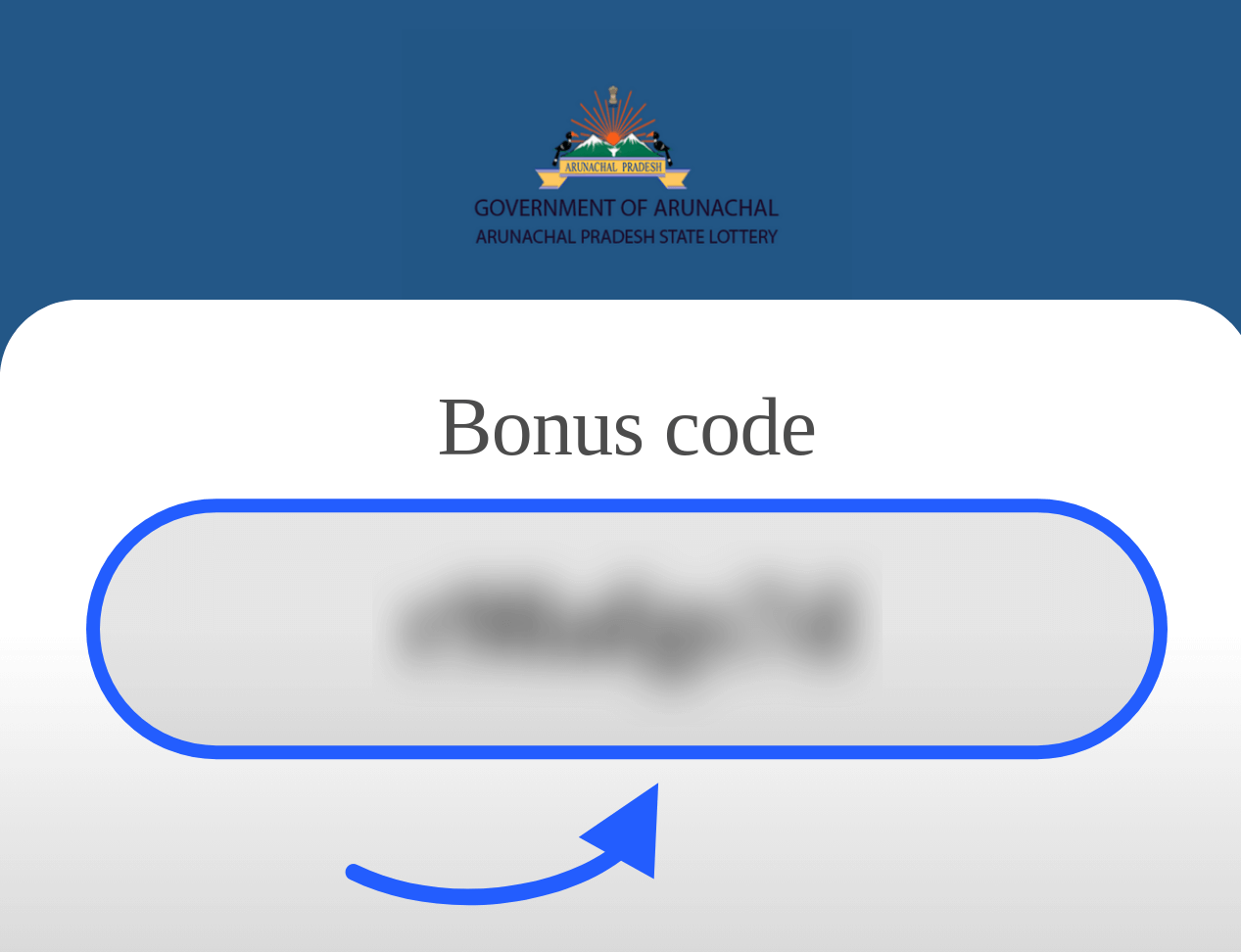 Arunachal Pradesh State Lottery Promo Code
