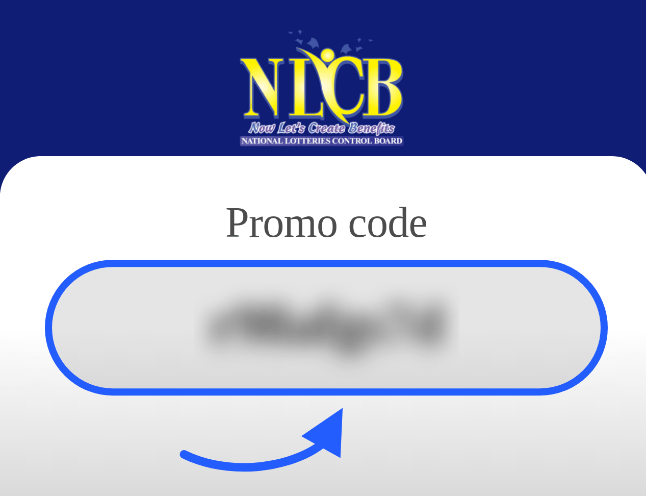 National Lotteries Control Board Promo Code