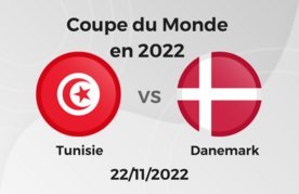 Danemark tunisie cotes