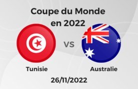 Tunisie australie paris sportifs