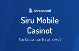 Siru mobile uhkapelisivut