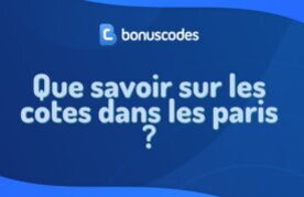 Que savoir sur les cotes