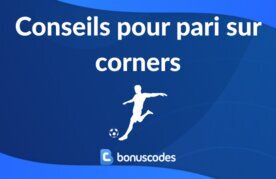 Paris sportifs avantages corner