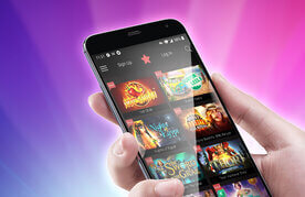 Moblile online casino app