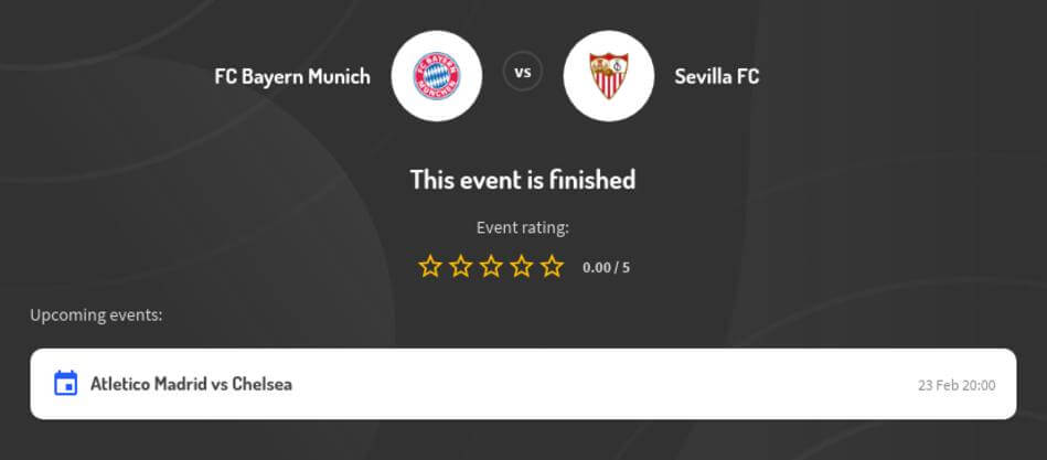 Bayern vs Sevilla Predictions