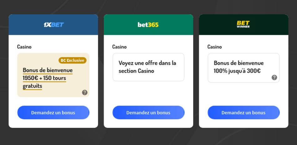 Les meilleurs casinos en ligne sans dépôt