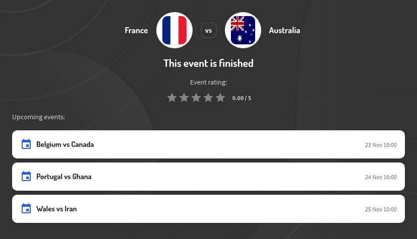 Australia vs France Predictions