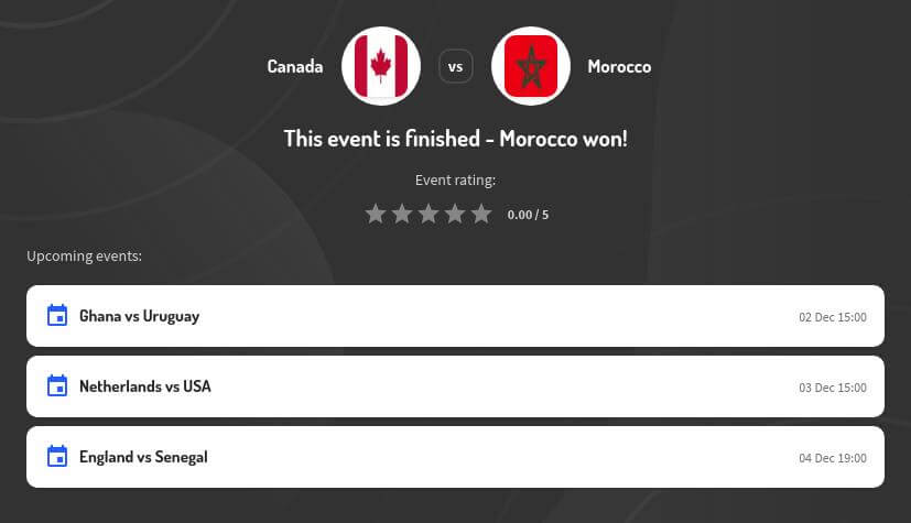 Canada vs Morocco Predictions