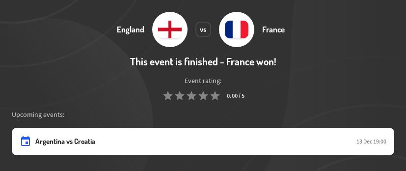 England vs France Predictions