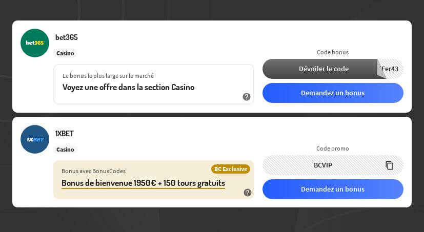 Meilleures applications de casino en ligne fiables