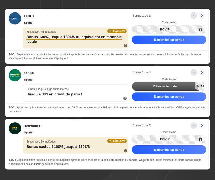 Paris Sportifs sur Telegram