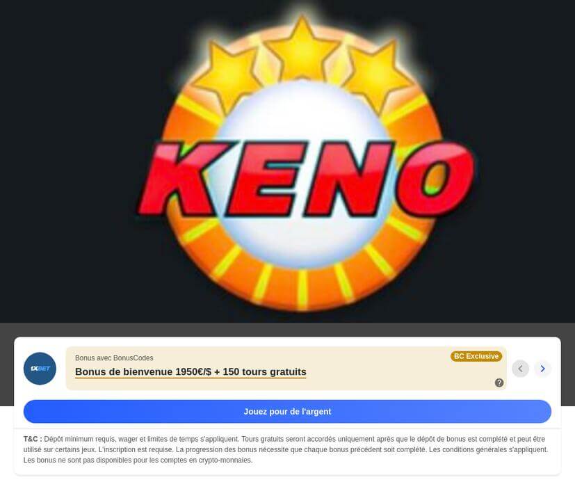 Astuces pour Gagner au Keno en Ligne
