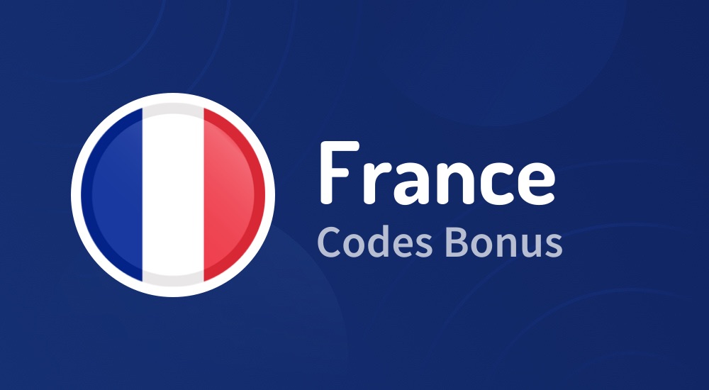 france codes bonus