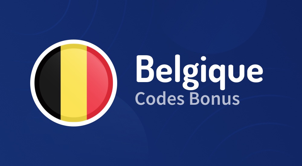 belgique codes bonus