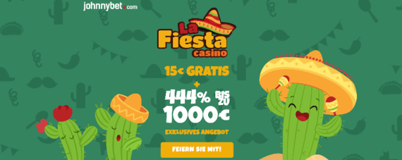 регистрация в La Fiesta Casino $5