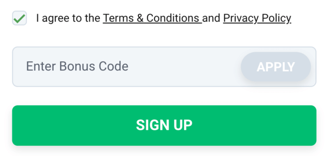 Bitstarz Bonus Code Feld im Registrierungsformular