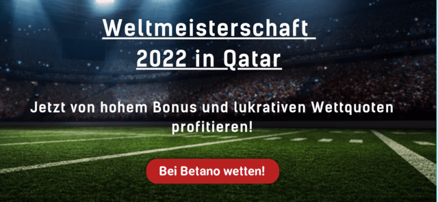 WM 2022 Wettanbieter