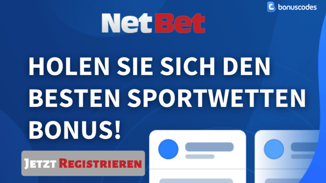 NetBet Gratiswette Sportwetten Bonus
