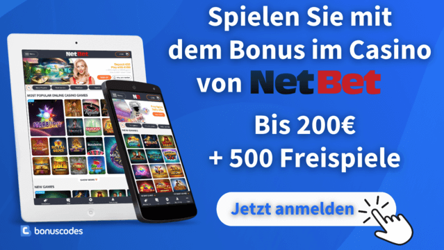 Casino Bonus Aktion für NetBet 