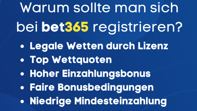 bet365 Deutschland Angebot