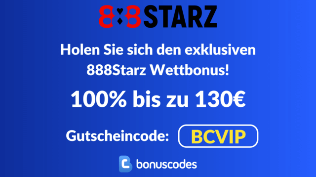 888Starz Sportwetten Gutschein