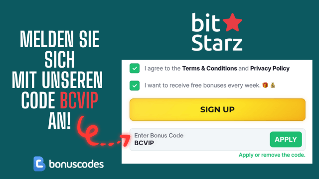 Bitstarz Bonuscode