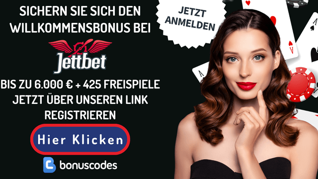 Jettbet Gutscheincode für die Anmeldung