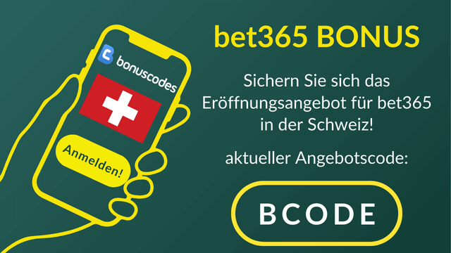 Bet365 Schweiz Wettbonus 