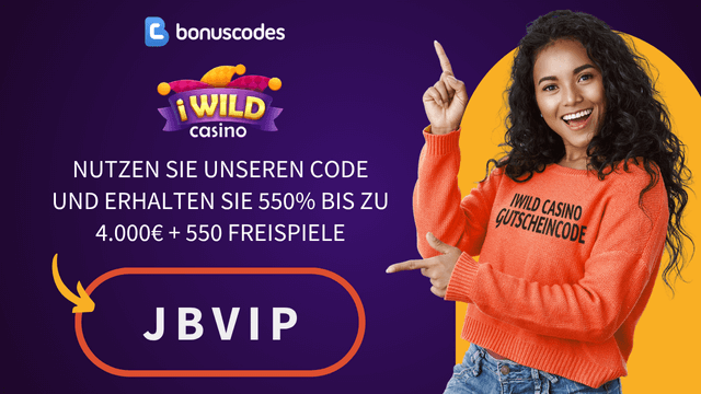 Gutscheincode iWild Casino