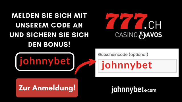 Casino777 Gutscheincode Registrierung