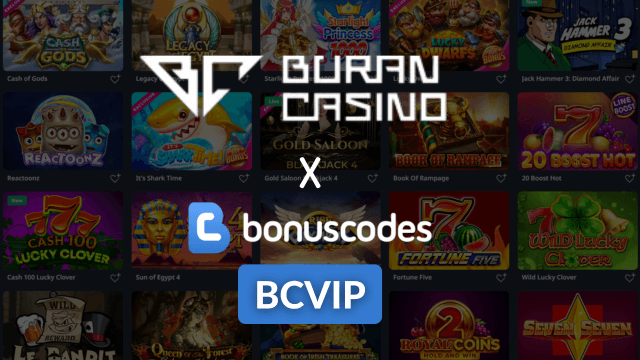 casino buran slots promo code