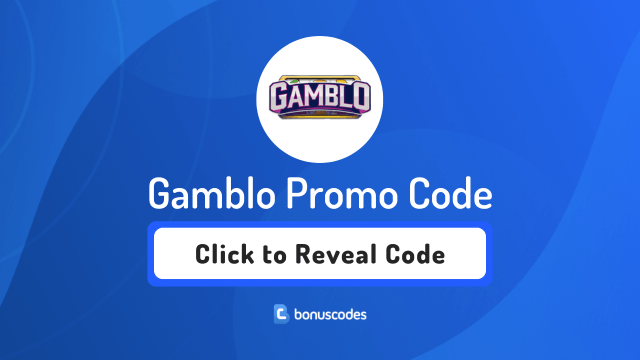 Gamblo promotion for users with the registration code