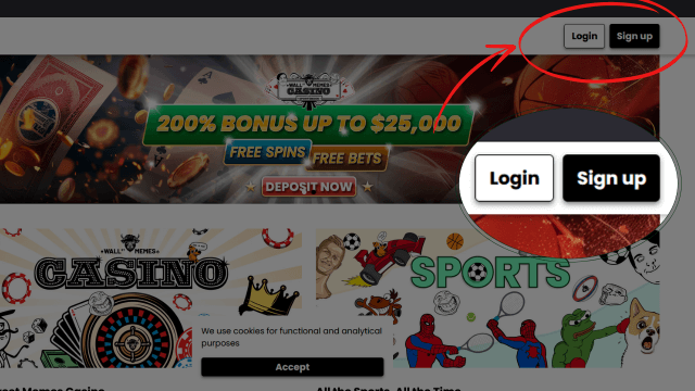 how to register at wsm casino