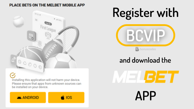 melbet mobile app promo code