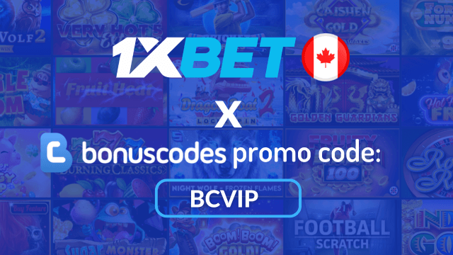 1XBET promo code Canada for casino players