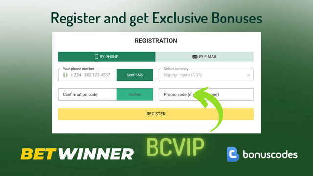 Betwinner Nigeria register welcome bonus 