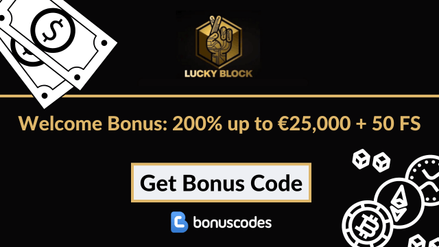 lucky block sign up promo 