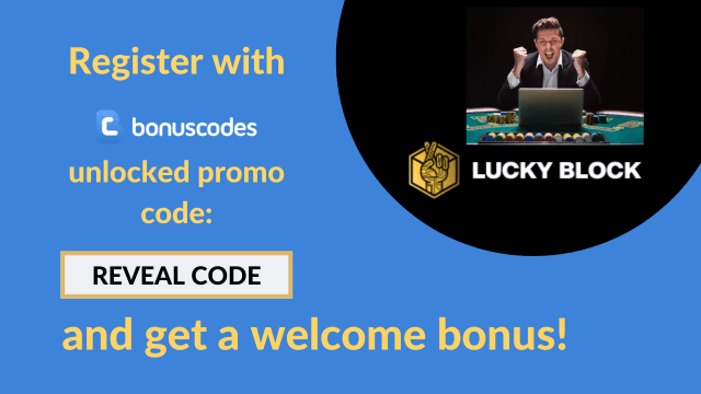 lucky block new user bonus referral