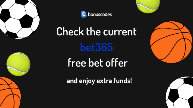 free bets at bet365