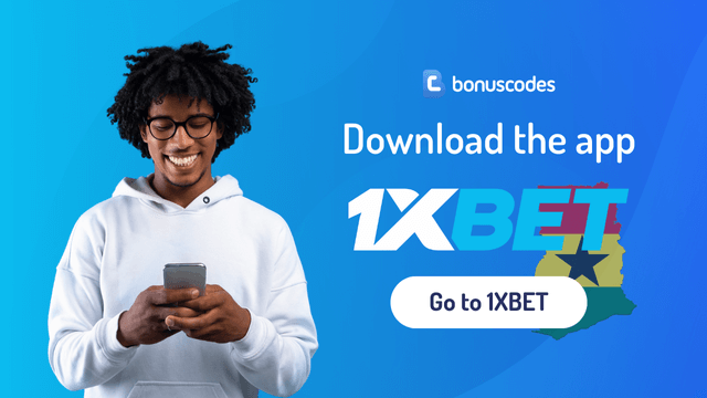 1xbet ghana bonus code app