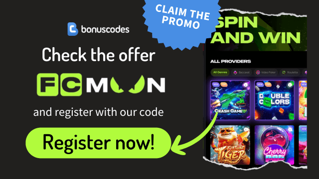 fcmoon welcome bonus promo code