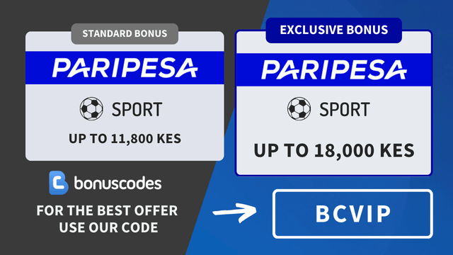 exclusive bonus paripera sports kenya