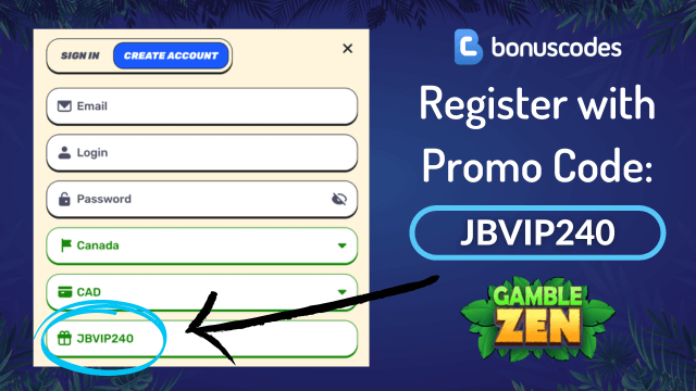 gamblezen promocode registration